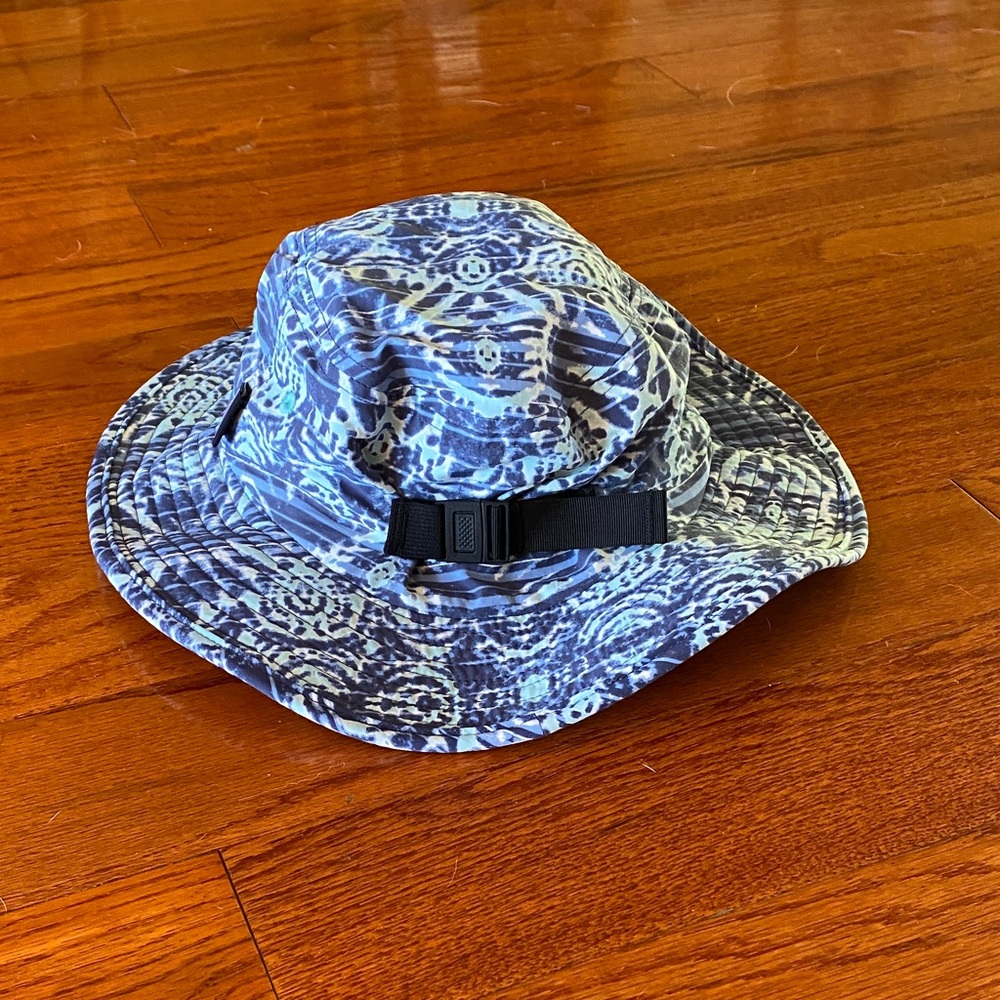 Patagonia Blue Patterned Kids Hat Size Large
